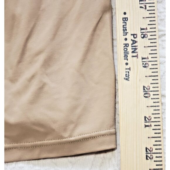 Subtract Shapewear Beige 36C Underwire Dress Belly Shaper Girdle Vintage - Picture 7 of 7